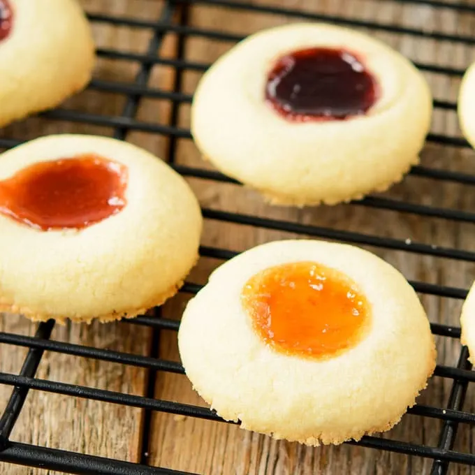 Jam Filled Butter Cookies | Magnolia Days