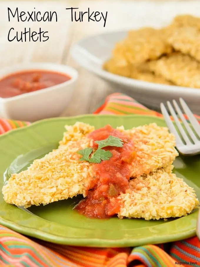 Parmesan Crusted Turkey Cutlets Recipe - Delicious Little Bites