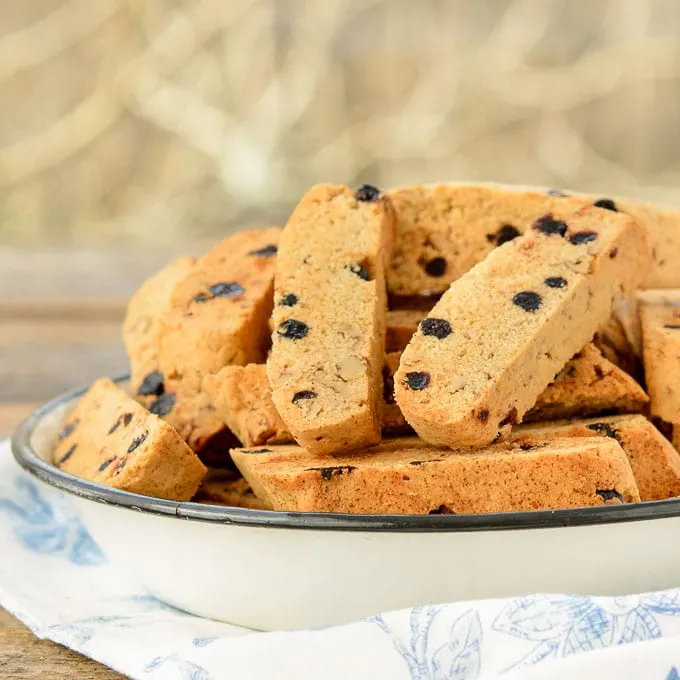 Blueberry Pecan Biscotti | Magnolia Days