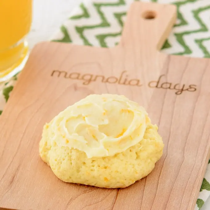 Frosted Orange Cookies | Magnolia Days