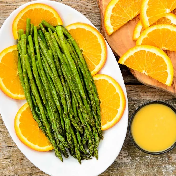 Roasted Asparagus with Orange Glaze | Magnolia Days