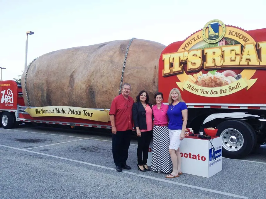 Big Idaho Potato Truck | Magnolia Days