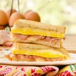 Egg Prosciutto Grilled Cheese Sandwich | Magnolia Days