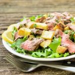 Lemon Pepper Steak Salad | Magnolia Days