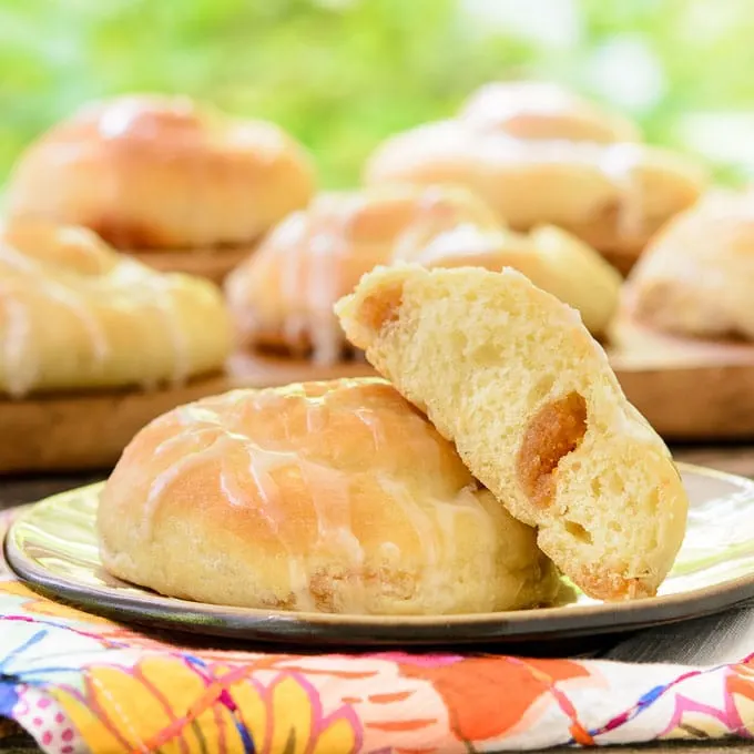 No-Knead Apricot Sweet Rolls | Magnolia Days