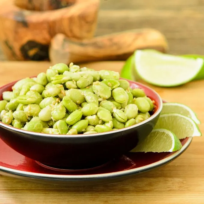 Sesame Lime Edamame | Magnolia Days