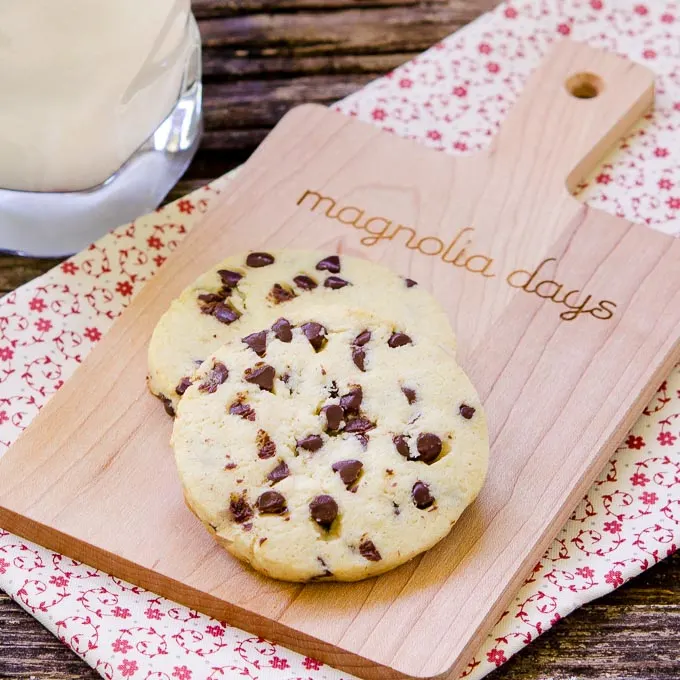 Sour Cream Chocolate Chip Cookies | Magnolia Days
