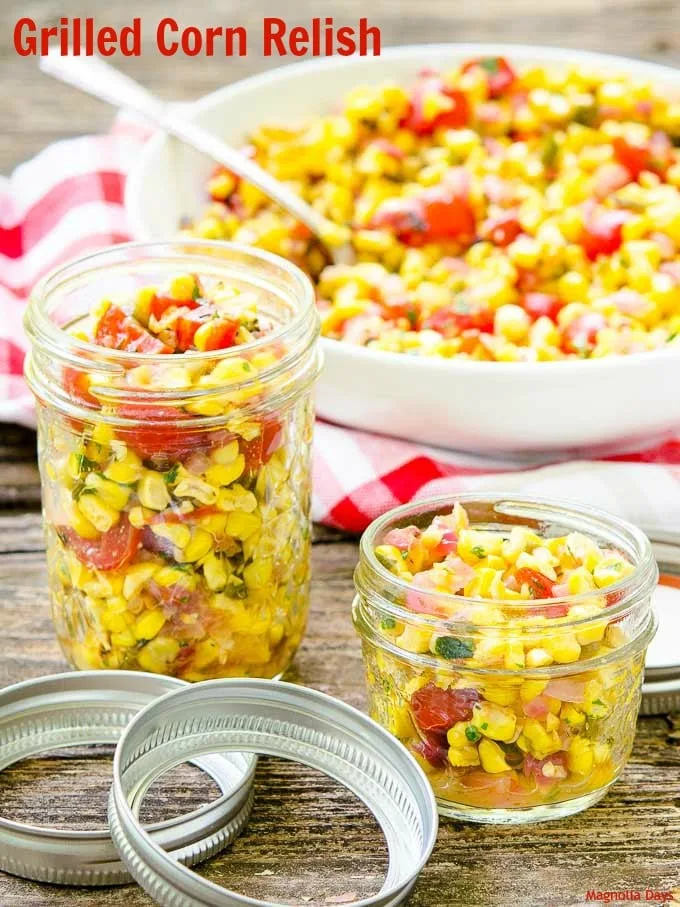 Grilled Corn Relish | Magnolia Days