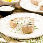 Grilled Tuna with Mediterranean Yogurt Sauce | Magnolia Days