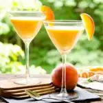 Peaches and Cream Martini | Magnolia Days