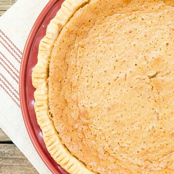Baked Peanut Butter Pie | Magnolia Days