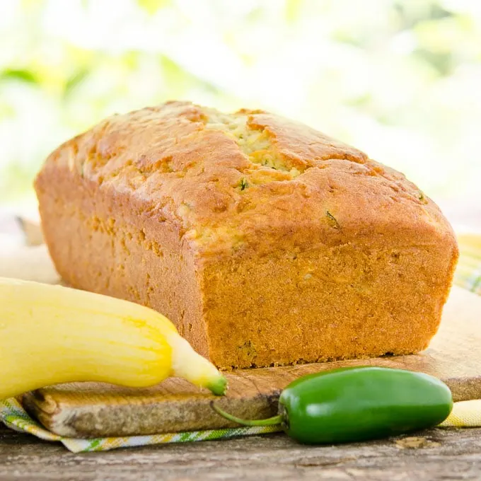 Jalapeño Summer Squash Quick Bread | Magnolia Days