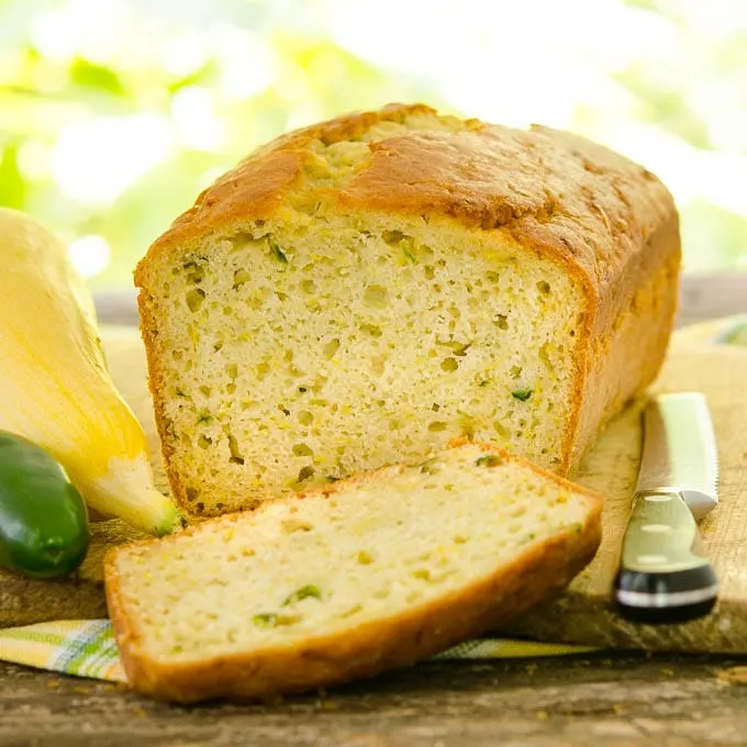 Jalapeño Summer Squash Quick Bread | Magnolia Days