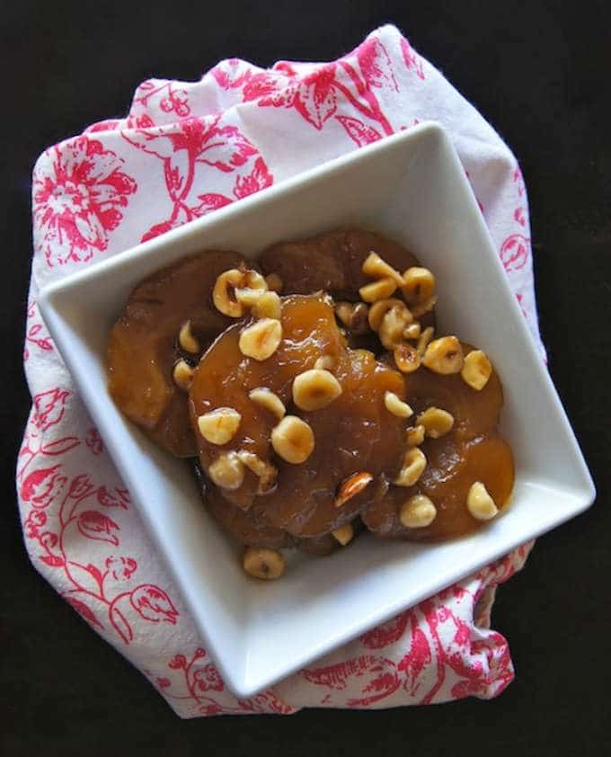 Hazelnut Honey Roasted Apples by Cooking On The Weekends