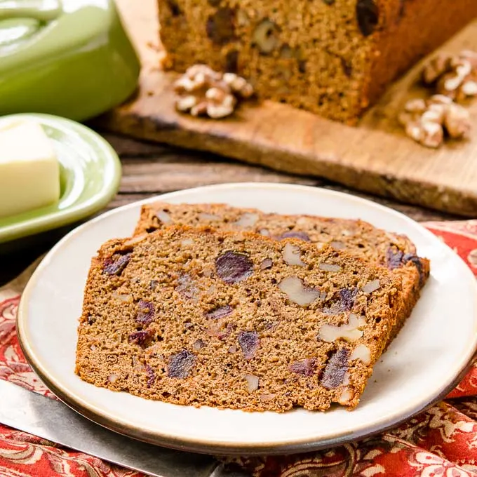 Whole Wheat Date Nut Bread | Magnolia Days