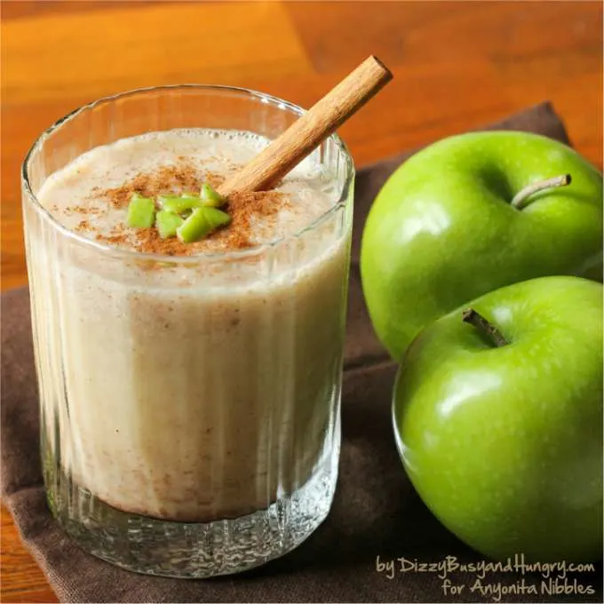 Apple Cider Smoothie by Dizzy Busy and Hungry