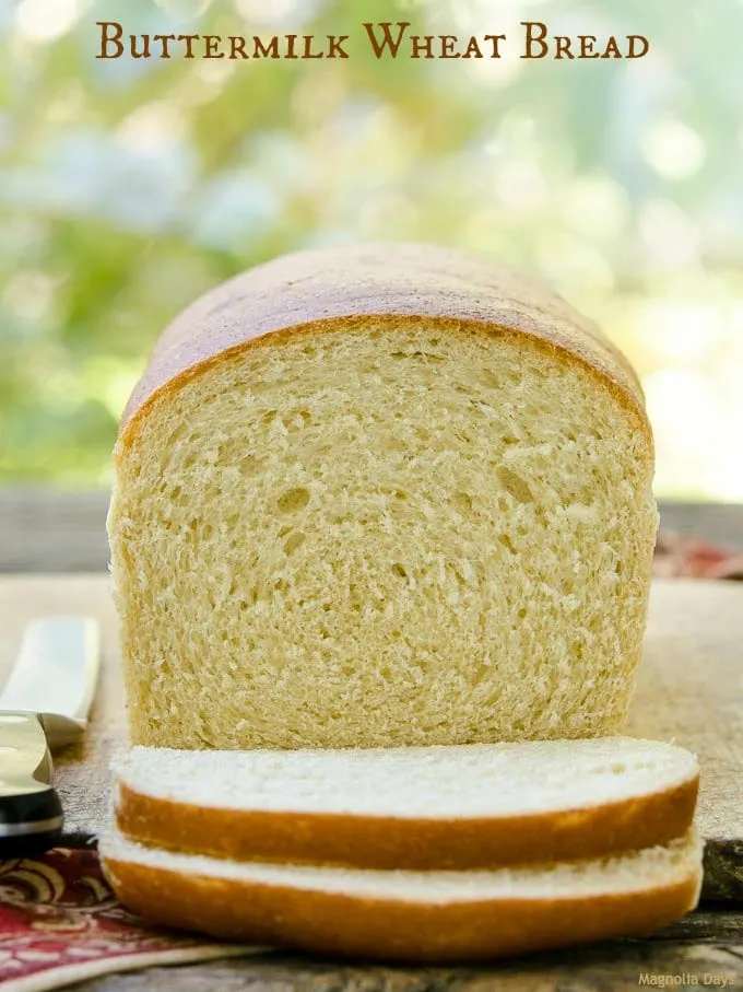 Buttermilk Honey Wheat Bread Recipe