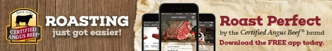 Certified Angus Beef® brand Roast Perfect App Banner