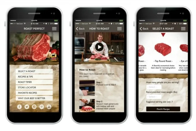 Certified Angus Beef brand® Roast Perfect App