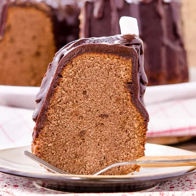 Toffee Chip Hot Chocolate Pound Cake by Magnolia Days