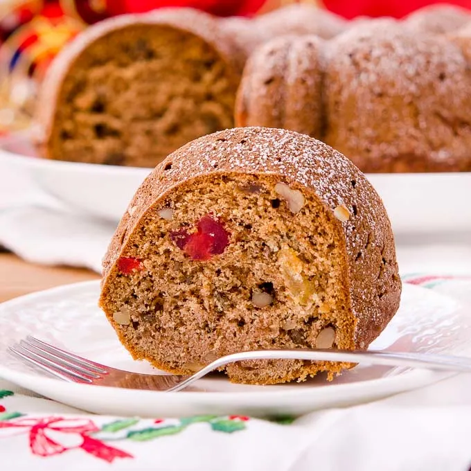 Spiced Fruitcake Bundt Cake | Magnolia Days