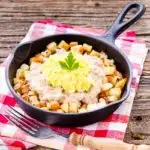 Southern Sausage Breakfast Poutine | Magnolia Days