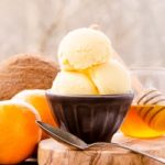 Honey Coconut Tangerine Sorbet | Magnolia Days