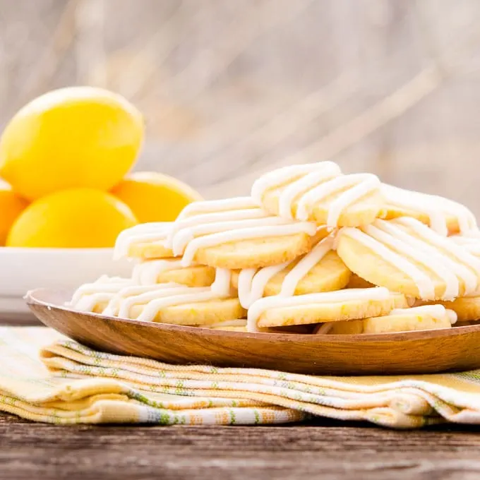 Meyer Lemon Butter Cookies | Magnolia Days