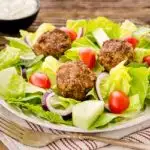 Greek Meatball Salad | Magnolia Days