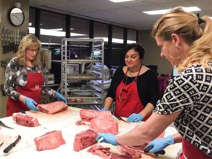 Renee Isabel Krayl Cutting Beef NCBA