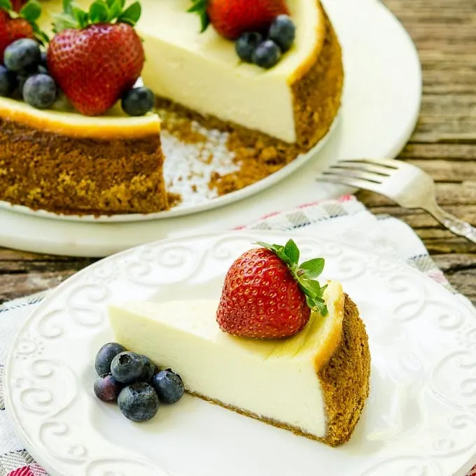 Sour Cream Cheesecake | Magnolia Days