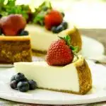 Sour Cream Cheesecake | Magnolia Days