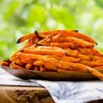 Baked Sriracha Sweet Potato Fries | Magnolia Days