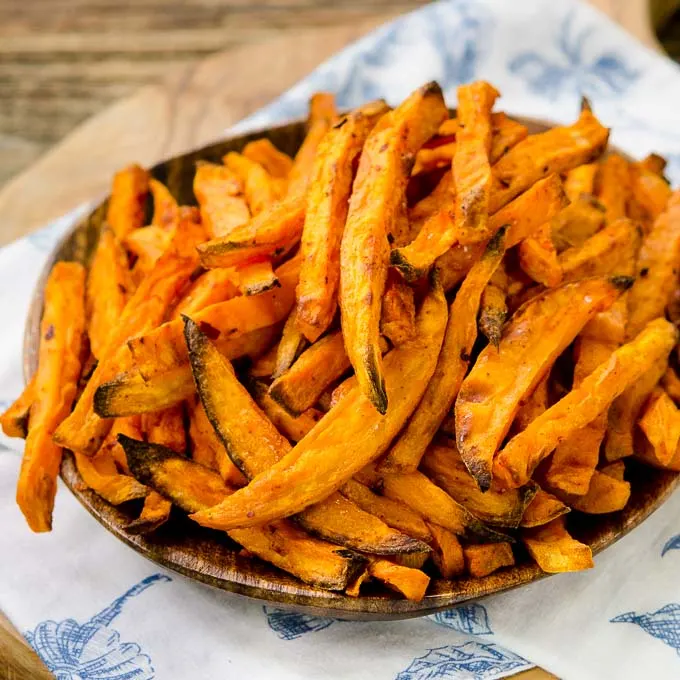 Baked Sriracha Sweet Potato Fries | Magnolia Days