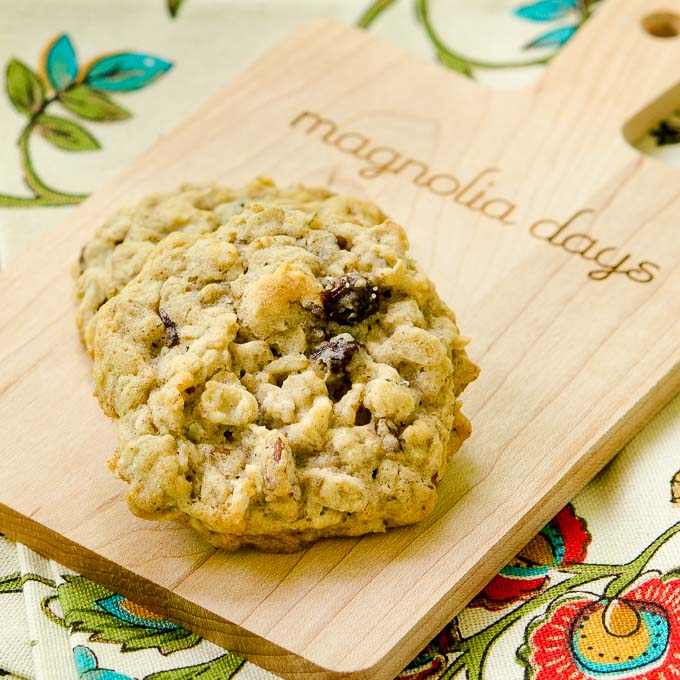 Tart Cherry Oatmeal Cookies by Magnolia Days