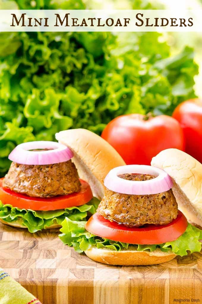 Mini Meatloaf Sliders are a fun way to serve a classic dish. It brings new life to the old with a surprising and unique twist.