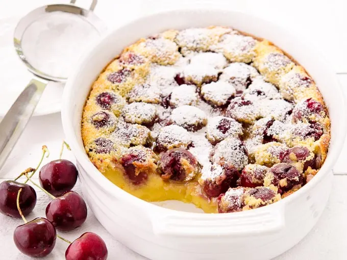 Cherry Clafoutis by Magnolia Days