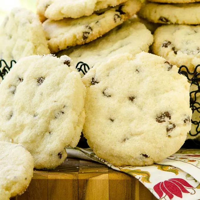 Chocolate Chip Cream Cheese Cookies by Magnolia Days