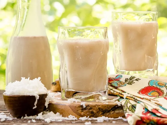 Horchata de Coco (Mexican Coconut Rice Drink) by Magnolia Days