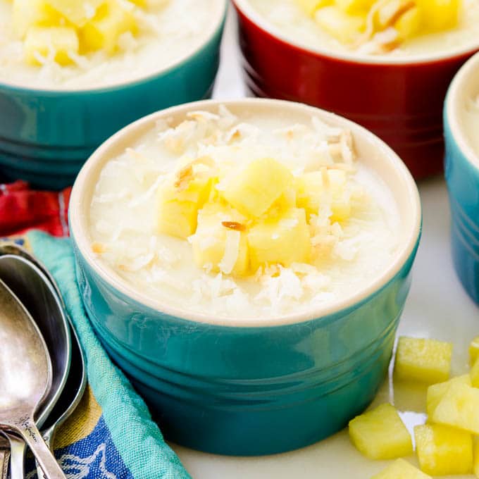 Pineapple Coconut Pudding by Magnolia Days