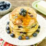 Blueberry Masa Harina Pancakes by Magnolia Days