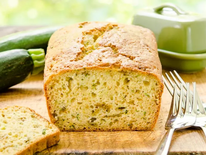 Hatch Chile Zucchini Bread by Magnolia Days