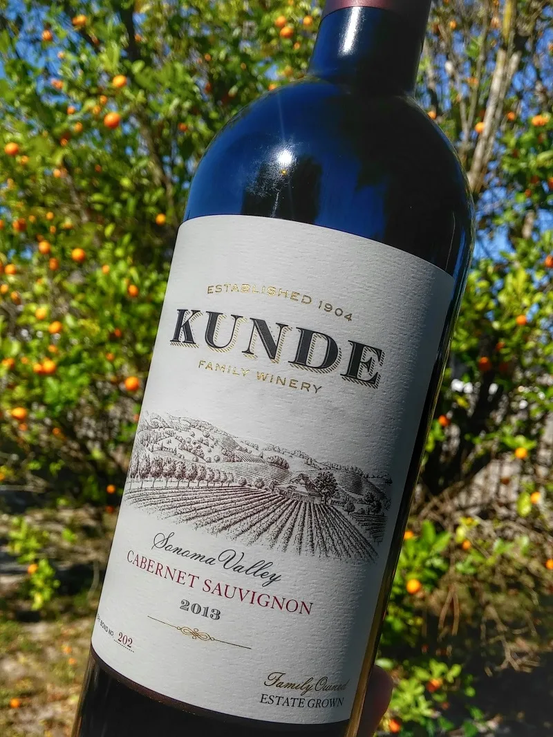 Kunde Cabernet Sauvignon 2013 is considered the "house" wine of Kunde Family Winery. Get the tasting notes and recommended food pairings!