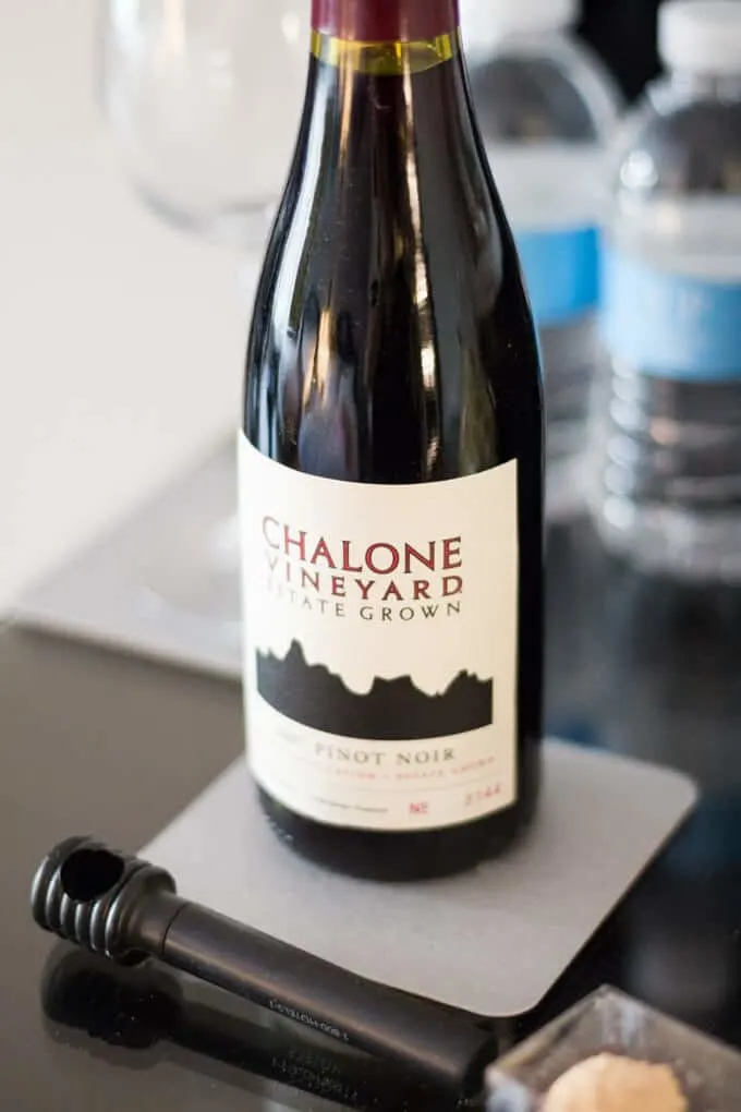 Chalone Vineyard mini wine bottle