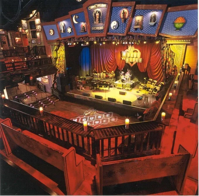 House of Blues Orlando Second Level Loge Seating