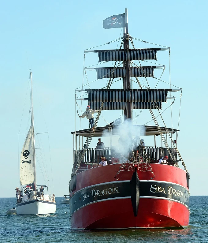 Panama City Beach pirate ship